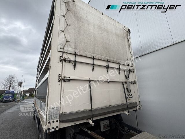 Open aanhangwagen met zeil Krukenmeier PRITSCHENANHÄNGER 18 T. mit Durchlade