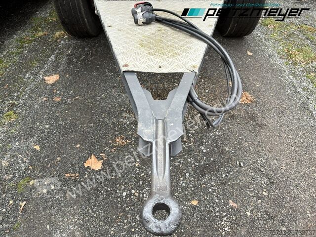 Open aanhangwagen met zeil Krukenmeier PRITSCHENANHÄNGER 18 T. mit Durchlade
