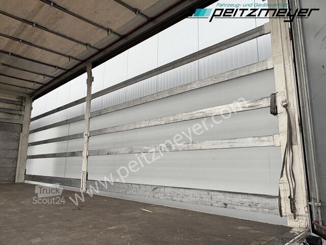 Open aanhangwagen met zeil Krukenmeier PRITSCHENANHÄNGER 18 T. mit Durchlade