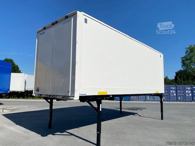 Сменяема надстройка с кутиеобразна конструкция Krone BDF-System, 7.450 mm lang, Dach isoliert