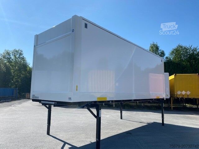 Сменяема надстройка с кутиеобразна конструкция Krone BDF-System, 7.450 mm lang, Dach isoliert