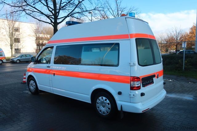 Gaisrinė mašina VOLKSWAGEN T5 Transporter Hochdach lang/KTW/Klima/FN: A94