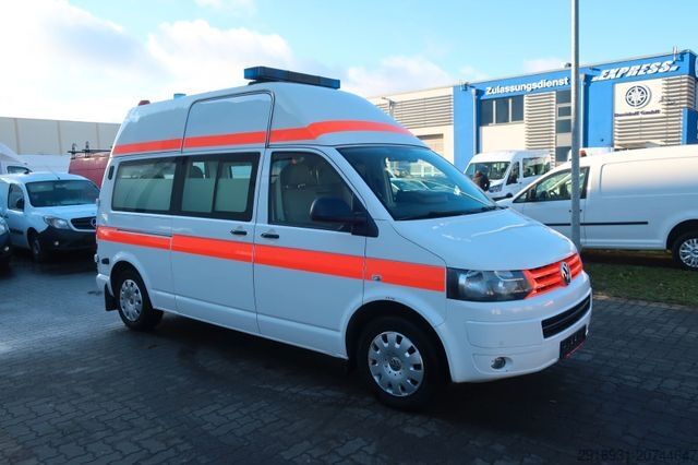 Gaisrinė mašina VOLKSWAGEN T5 Transporter Hochdach lang/KTW/Klima/FN: A94