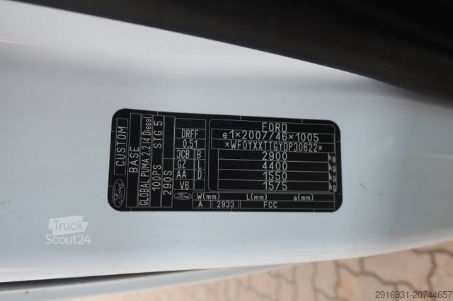 Furgon blaszak FORD Transit / Klima / AHK / FN:121