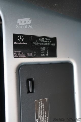 Furgon blaszak MERCEDES-BENZ Sprinter III Kasten 316 CDI/Klima/Navi/FN: 144