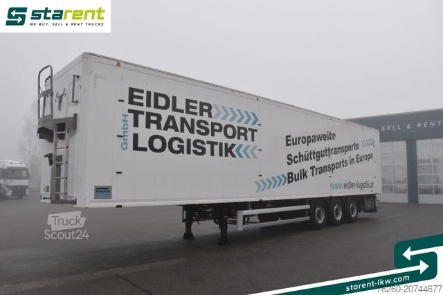 Naczepa z ruchomą podłogą KNAPEN 10mm 92m³ BPW-Achsen Funk. Verzinkt Liftachse