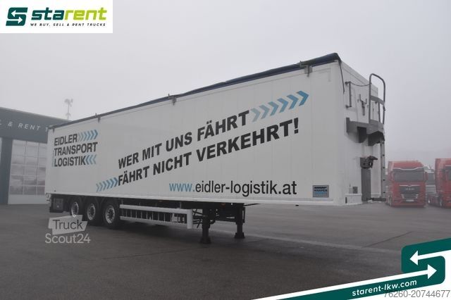 Naczepa z ruchomą podłogą KNAPEN 10mm 92m³ BPW-Achsen Funk. Verzinkt Liftachse