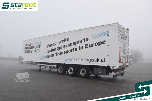 Naczepa z ruchomą podłogą KNAPEN 10mm 92m³ BPW-Achsen Funk. Verzinkt Liftachse