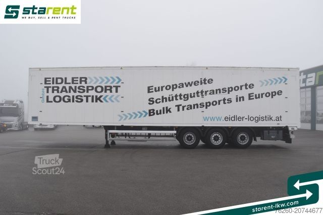 Naczepa z ruchomą podłogą KNAPEN 10mm 92m³ BPW-Achsen Funk. Verzinkt Liftachse