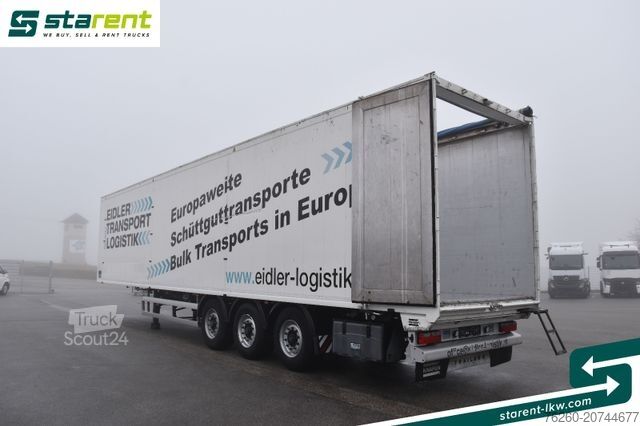 Naczepa z ruchomą podłogą KNAPEN 10mm 92m³ BPW-Achsen Funk. Verzinkt Liftachse