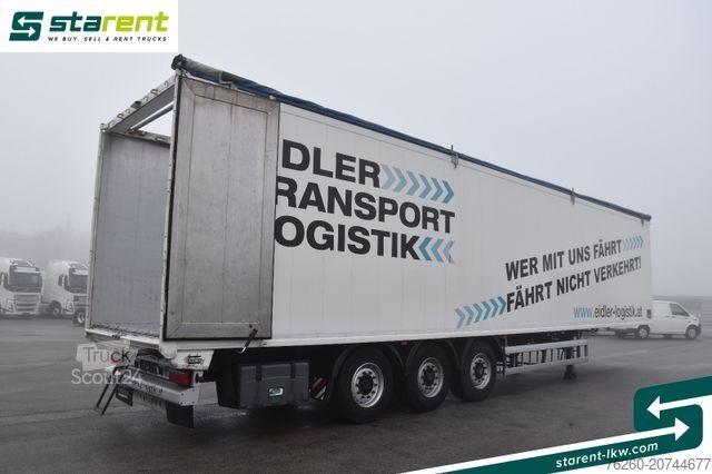 Naczepa z ruchomą podłogą KNAPEN 10mm 92m³ BPW-Achsen Funk. Verzinkt Liftachse