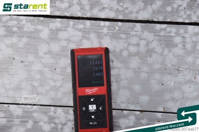 Naczepa z ruchomą podłogą KNAPEN 10mm 92m³ BPW-Achsen Funk. Verzinkt Liftachse