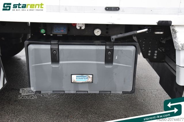 Naczepa z ruchomą podłogą KNAPEN 10mm 92m³ BPW-Achsen Funk. Verzinkt Liftachse