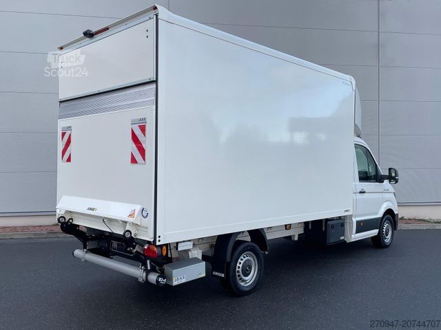 Vrachtwagen met bakwagen MAN TGE 3.160 Fahrgestell Einzelkabine Koffer NAVI