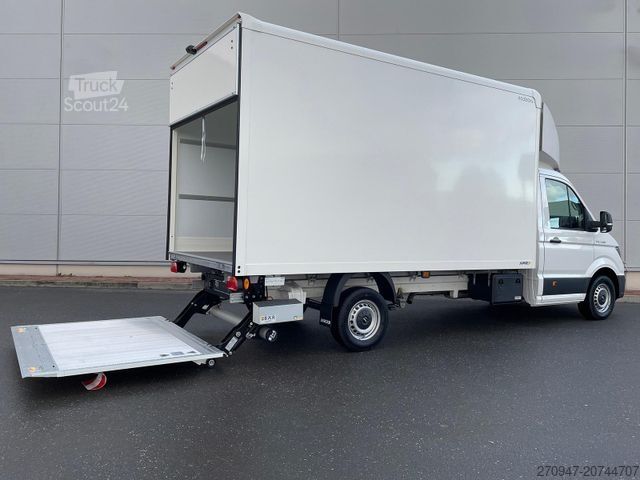 Vrachtwagen met bakwagen MAN TGE 3.160 Fahrgestell Einzelkabine Koffer NAVI