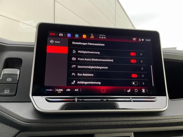 Vrachtwagen met bakwagen MAN TGE 3.160 Fahrgestell Einzelkabine Koffer NAVI
