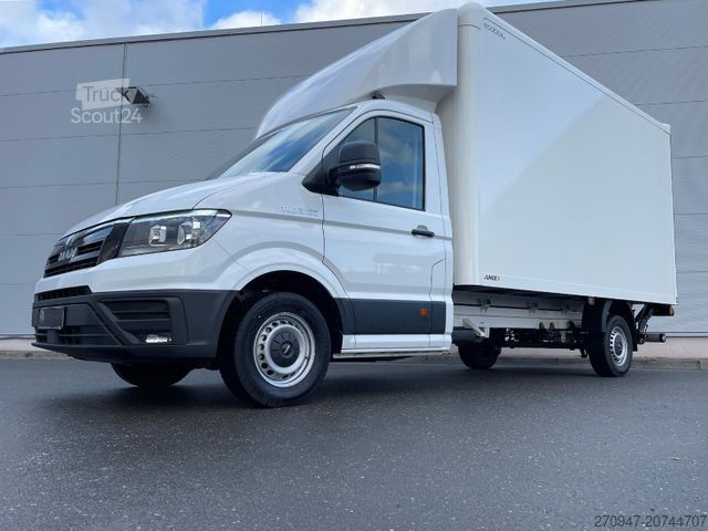 Vrachtwagen met bakwagen MAN TGE 3.160 Fahrgestell Einzelkabine Koffer NAVI