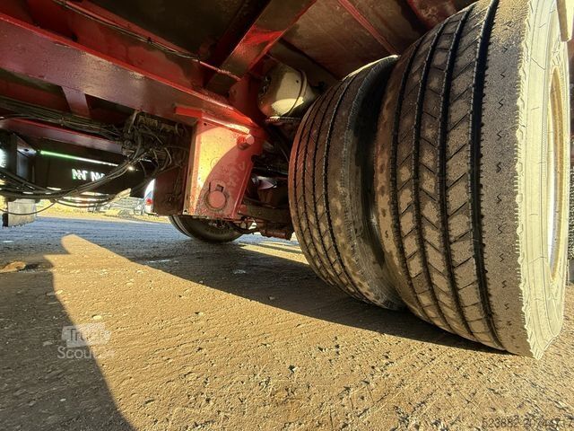 Arbetsplattform semitrailer MÜLLER-MITTELTAL TS2 pen*Lenkachse*Seilwinde*8m*Container