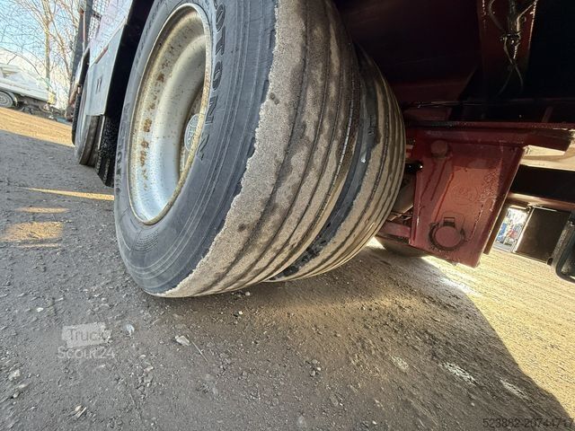 Arbetsplattform semitrailer MÜLLER-MITTELTAL TS2 pen*Lenkachse*Seilwinde*8m*Container