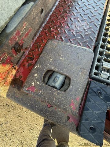 Lavt bygger sættevogn MÜLLER-MITTELTAL TS2 pen*Lenkachse*Seilwinde*8m*Container