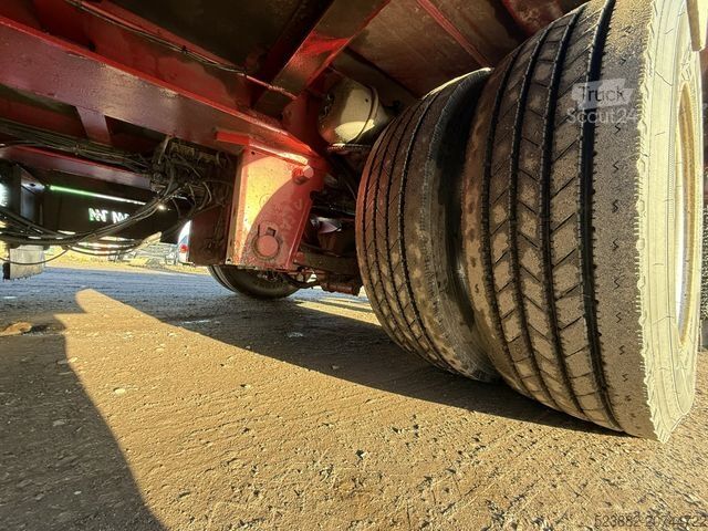 Lavt bygger sættevogn MÜLLER-MITTELTAL TS2 pen*Lenkachse*Seilwinde*8m*Container