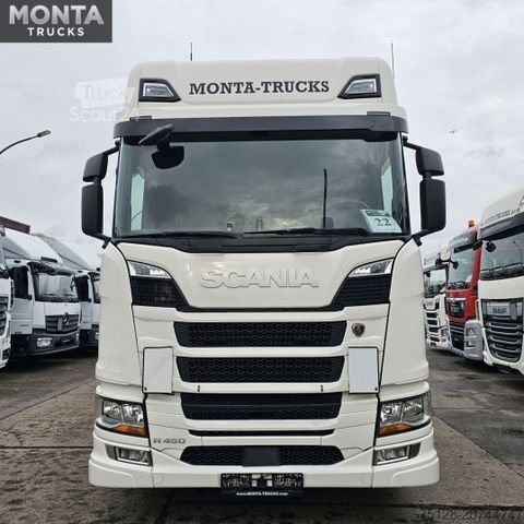 Standard trækkerunit SCANIA R 450, Retarder, Standklima, 2 Tanks,1. Hand TÜV