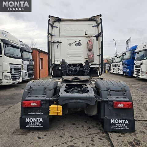 Standard dragbil SCANIA R 450, Retarder, Standklima, 2 Tanks,1. Hand TÜV