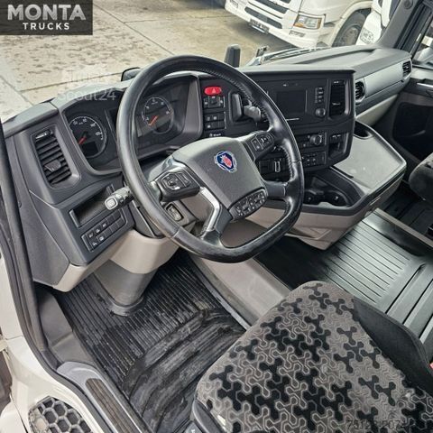 Standard dragbil SCANIA R 450, Retarder, Standklima, 2 Tanks,1. Hand TÜV