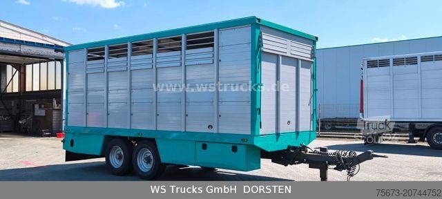 Ремарке за превоз на коне MENKE-JANZEN Tandem Einstock Top Zustand