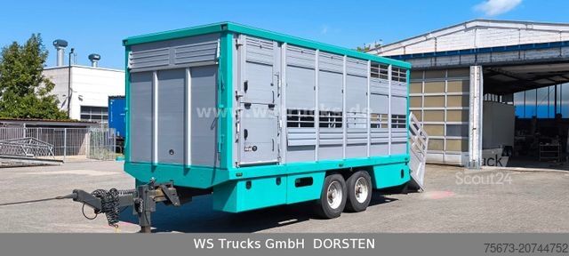 Ремарке за превоз на коне MENKE-JANZEN Tandem Einstock Top Zustand