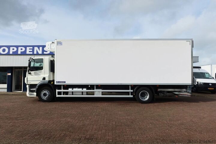 Gekoeld/bevroren transport DAF CF 320 Bak + Dhollandia 2000kg klep, Carrier Si...