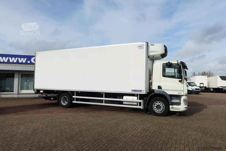 Gekoeld/bevroren transport DAF CF 320 Bak + Dhollandia 2000kg klep, Carrier Si...