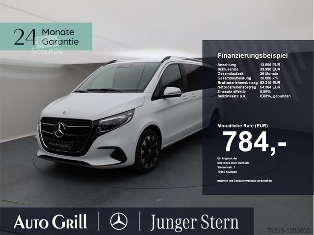 Minibús Mercedes-Benz V 250 d Style+ AHK StdHzg Distr 7S Multibeam