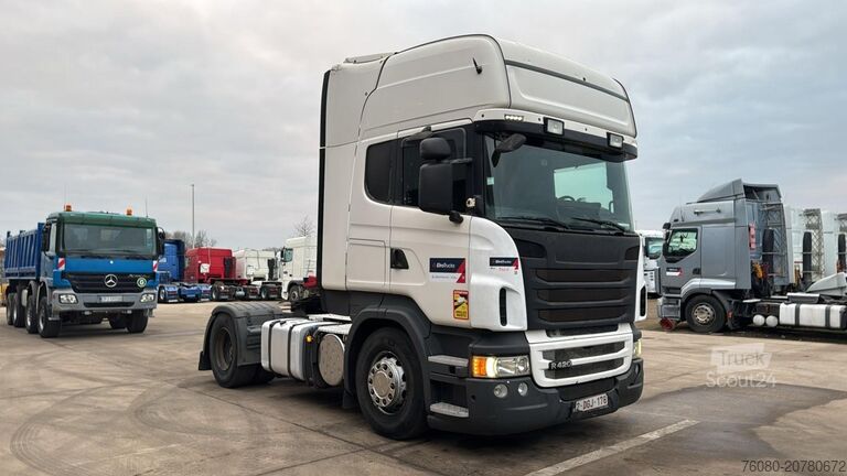 Tracteur standard Scania R 420 (BELGIAN TRUCK / CAMION BELGE / AIRCO / R...