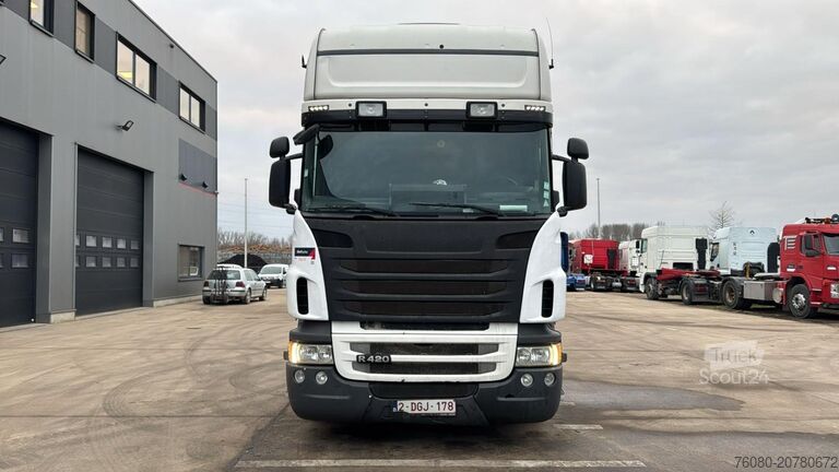 Tracteur standard Scania R 420 (BELGIAN TRUCK / CAMION BELGE / AIRCO / R...