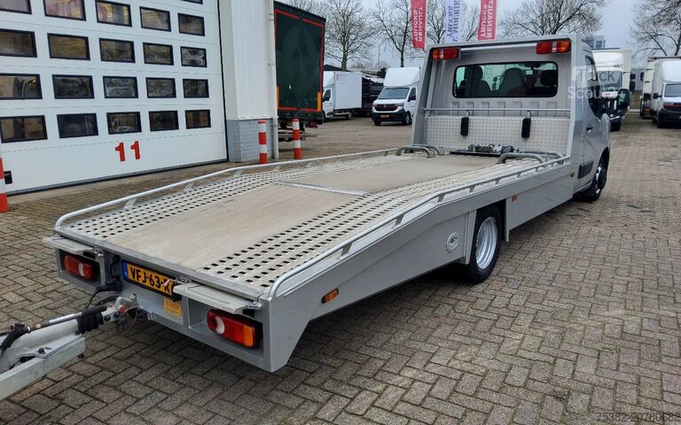 Fourgon porte-voitures Renault Master 165 PK OPRIJWAGEN MET HULPLUCHTVERING VF...