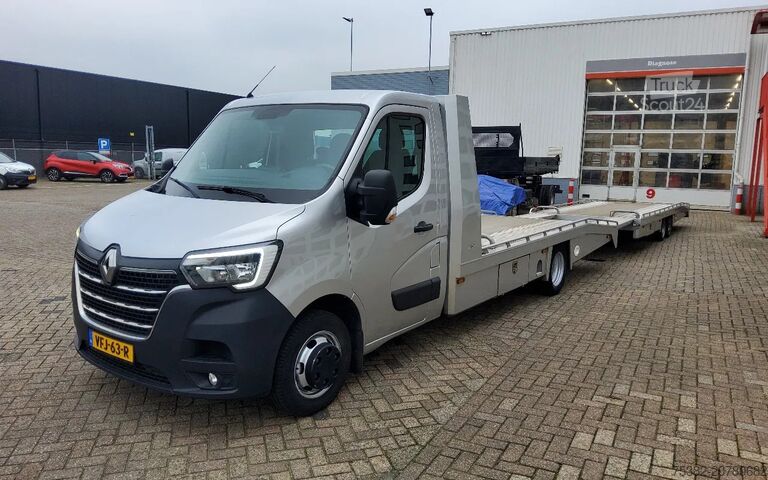 Fourgon porte-voitures Renault Master 165 PK OPRIJWAGEN MET HULPLUCHTVERING VF...