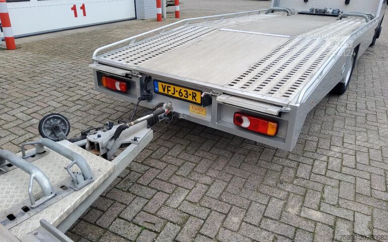 Fourgon porte-voitures Renault Master 165 PK OPRIJWAGEN MET HULPLUCHTVERING VF...