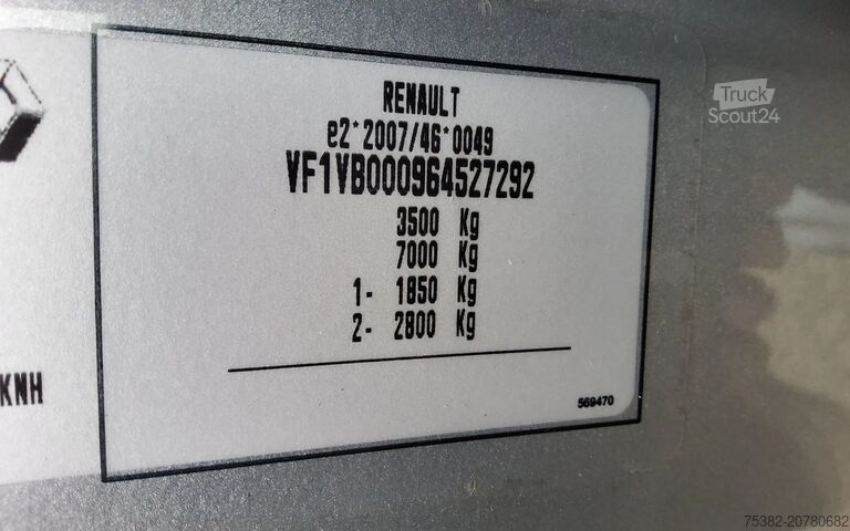 Fourgon porte-voitures Renault Master 165 PK OPRIJWAGEN MET HULPLUCHTVERING VF...