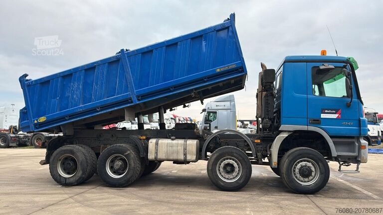 Tipper 3 côtés Mercedes-Benz Actros 4141 (8X6 / EPS / PARFAIT ETAT / TOP CON...