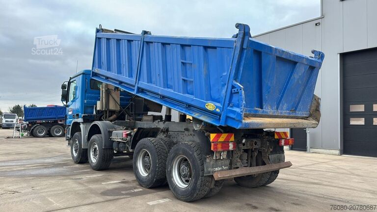 Tipper 3 côtés Mercedes-Benz Actros 4141 (8X6 / EPS / PARFAIT ETAT / TOP CON...