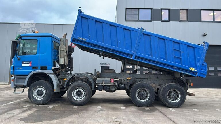 Tipper 3 côtés Mercedes-Benz Actros 4141 (8X6 / EPS / PARFAIT ETAT / TOP CON...