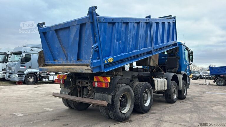 Tipper 3 côtés Mercedes-Benz Actros 4141 (8X6 / EPS / PARFAIT ETAT / TOP CON...