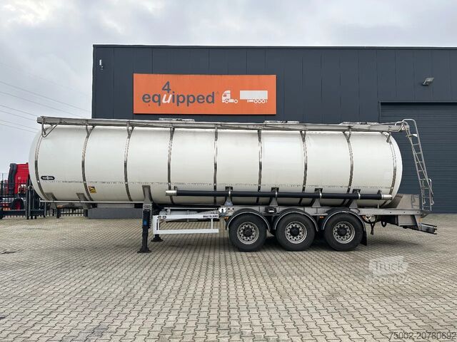 Cisterna s hrano Van Hool LEVENSMIDDELEN / 39.000L / 3-KAMMER / INOX / NL...