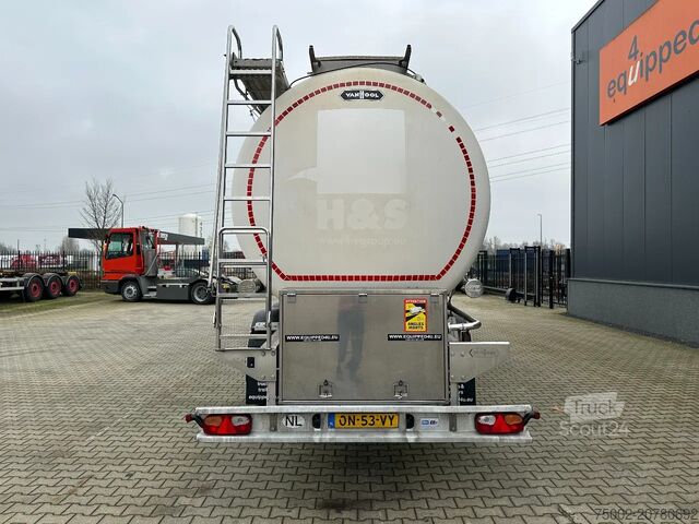 Cisterna s hrano Van Hool LEVENSMIDDELEN / 39.000L / 3-KAMMER / INOX / NL...