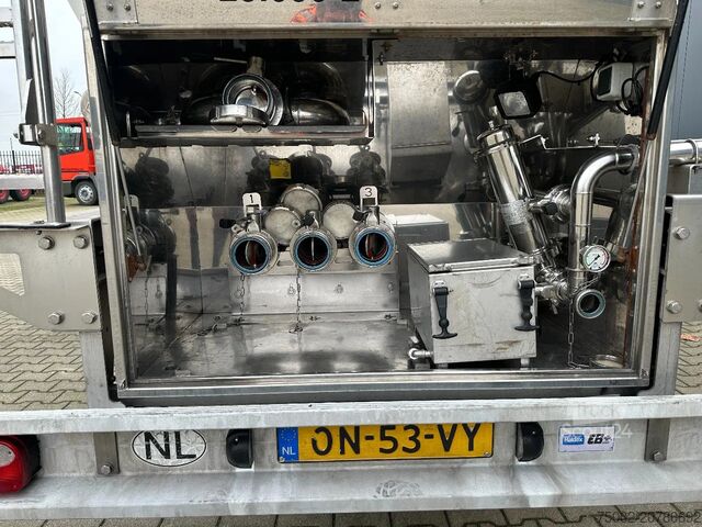 Cisterna s hrano Van Hool LEVENSMIDDELEN / 39.000L / 3-KAMMER / INOX / NL...