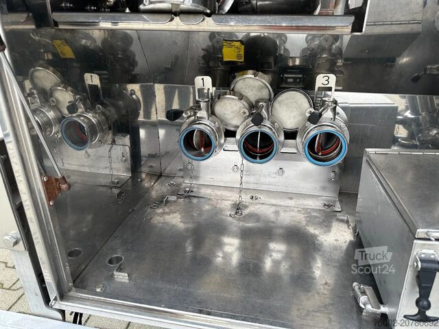 Cisterna s hrano Van Hool LEVENSMIDDELEN / 39.000L / 3-KAMMER / INOX / NL...