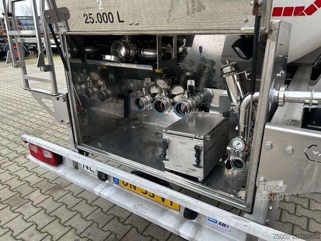 Cisterna s hrano Van Hool LEVENSMIDDELEN / 39.000L / 3-KAMMER / INOX / NL...