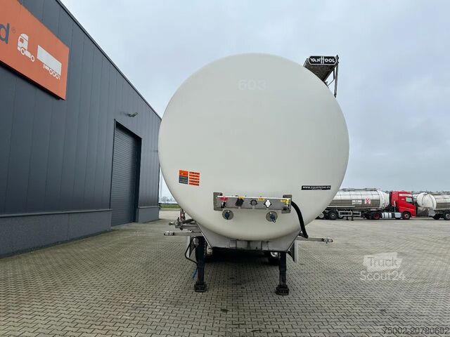 Cisterna s hrano Van Hool LEVENSMIDDELEN / 39.000L / 3-KAMMER / INOX / NL...