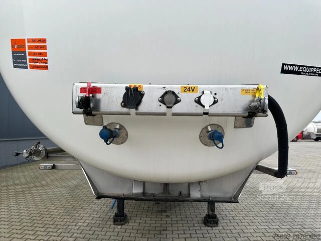 Cisterna s hrano Van Hool LEVENSMIDDELEN / 39.000L / 3-KAMMER / INOX / NL...